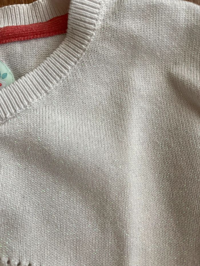 Gilet blanc fille 10 ans Sergent Major - photo numéro 4