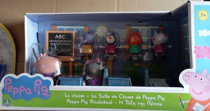 La salle de classe de Peppa Pig