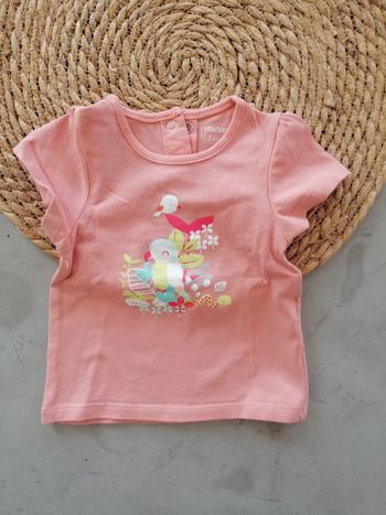 Tee-shirt manches courtes 3 mois Orchestra