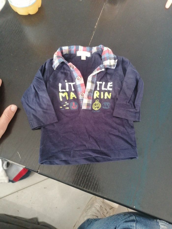 Tee shirt manches longues absorba 1 mois