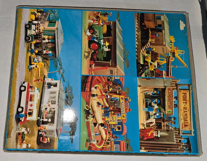 Playmobil system vintage set 3419 fort randall en boite - photo numéro 3