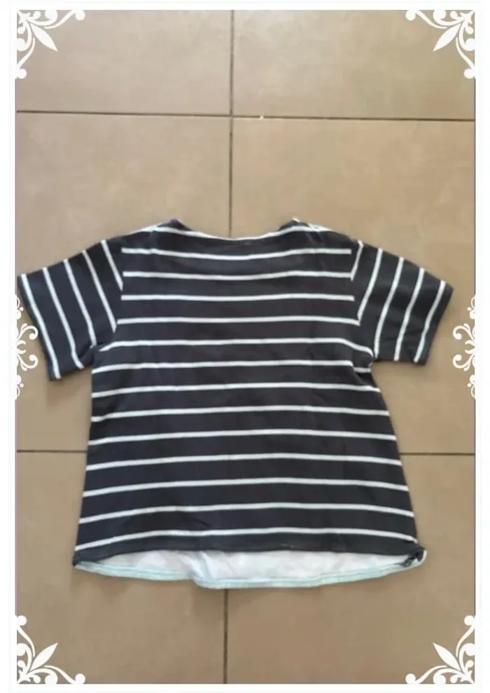 🦒 Pyjama fille 6 ans – Fait main – Giraffe & rayures stylées ! 🌙 - photo numéro 7