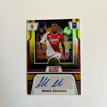 Carte panini rare autographe 06/10 « As Monaco