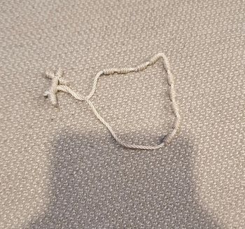 Bracelet blanc réglable