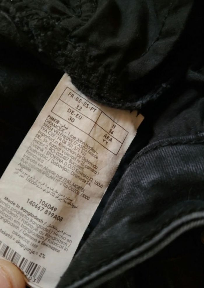 Lot jean's taille XXS noir et bleu - photo numéro 6