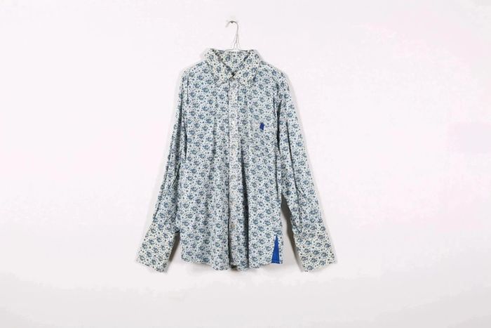 "Adorable chemisier vintage 80's en coton motif liberty (#240511)