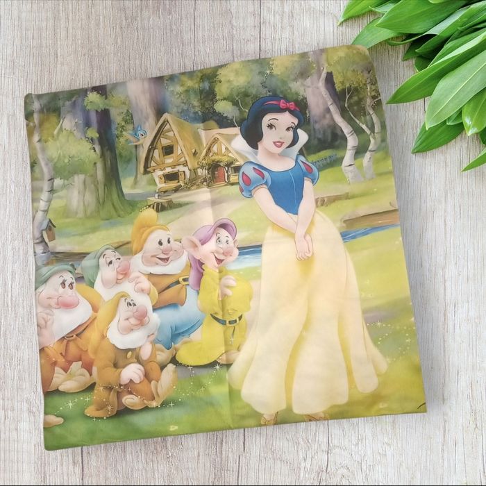Housse de coussin Blanche-Neige et les sept nains disney - photo numéro 3
