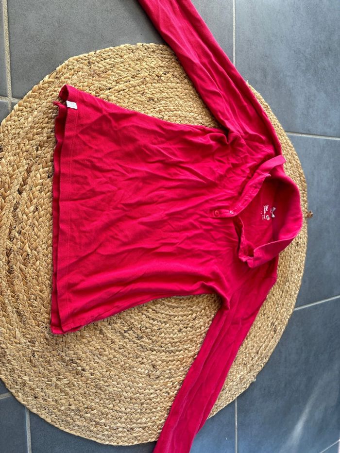 Polo rouge - photo numéro 2