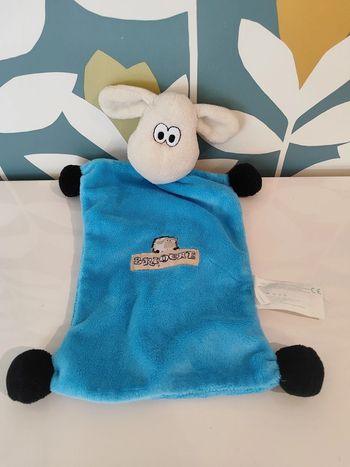 Doudou mouton brioche