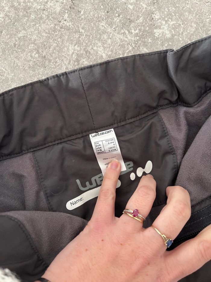 Pantalon de ski wed’ze 6ans - photo numéro 3