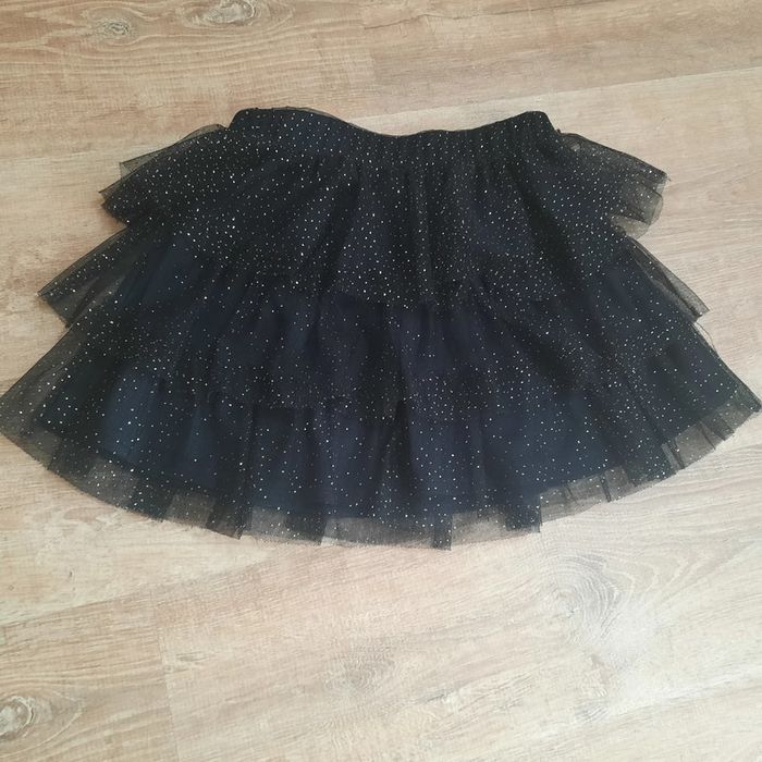 Jupe à volants à pois dorés 5 ans