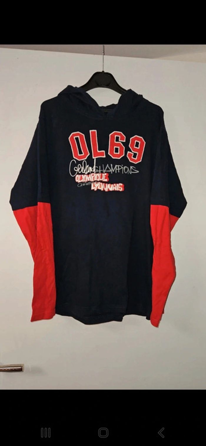 Tee-shirt manche longue olympique lyonnais taille L