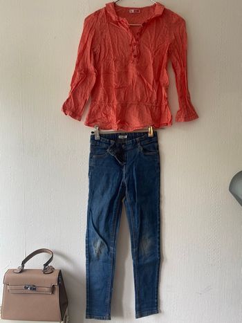 Chemisier + pantalon 