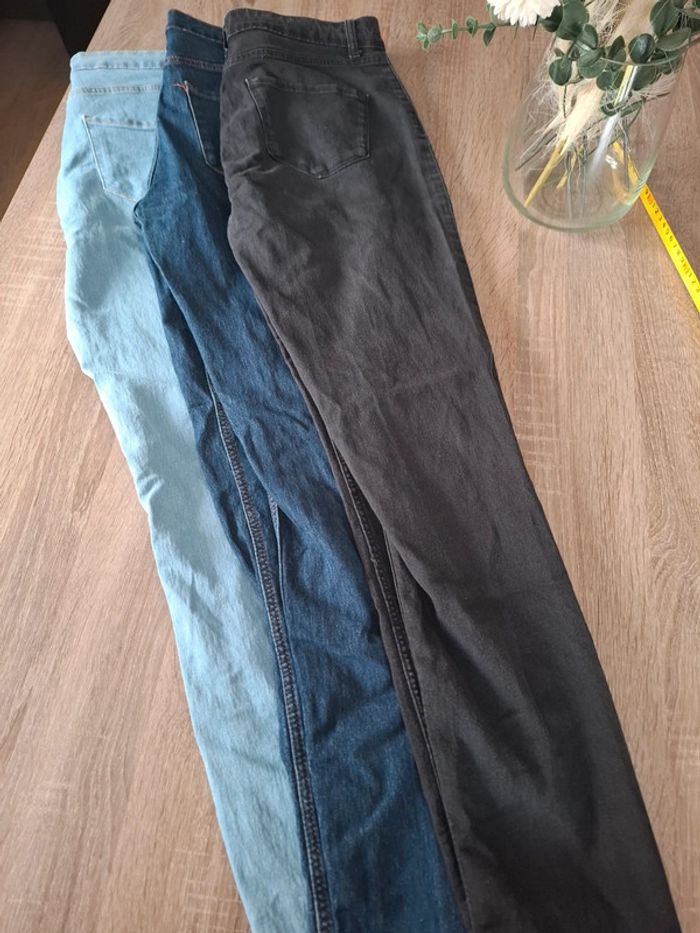 Lot de jeans skinny femme 38 - photo numéro 2