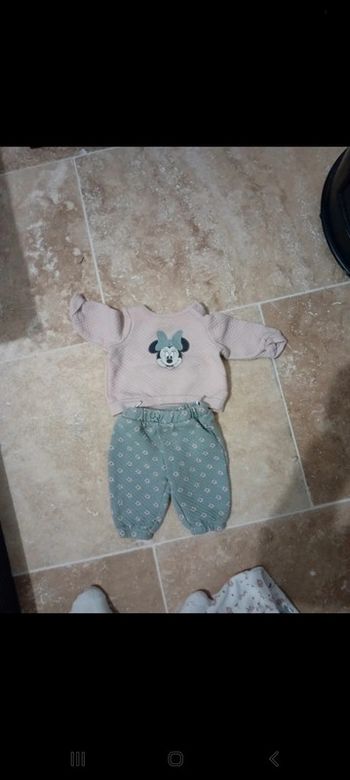 Ensemble minnie 3 mois