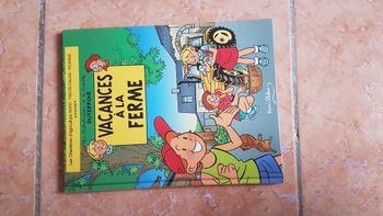 Livre BD "Les vacances à la ferme de Delius