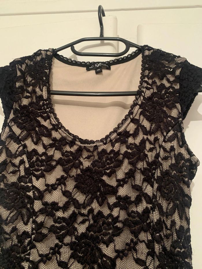 robe midi avec dentelles - photo numéro 5