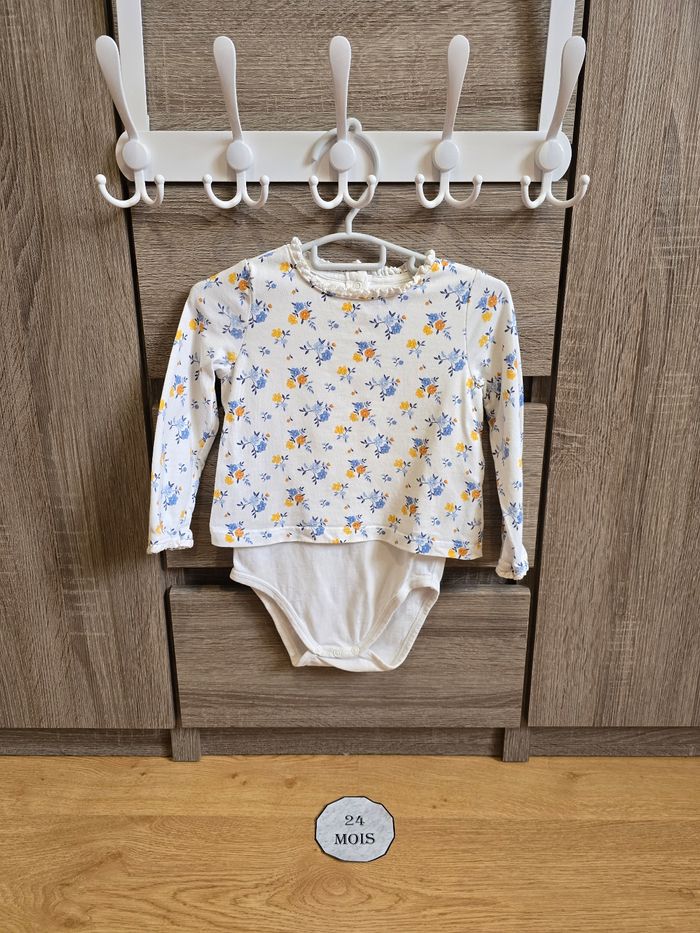 Vêtement Bébé Fille - Ensemble : Robe, body, gilet - Sergent Major - 24 mois 86 cm - photo numéro 8