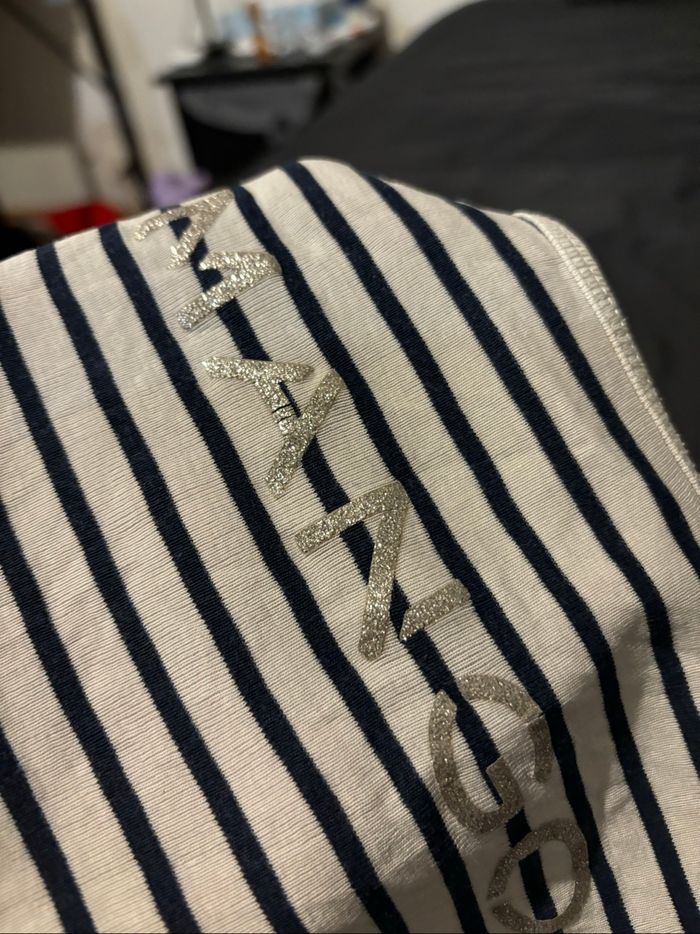 TEE shirt marinière mango - photo numéro 3