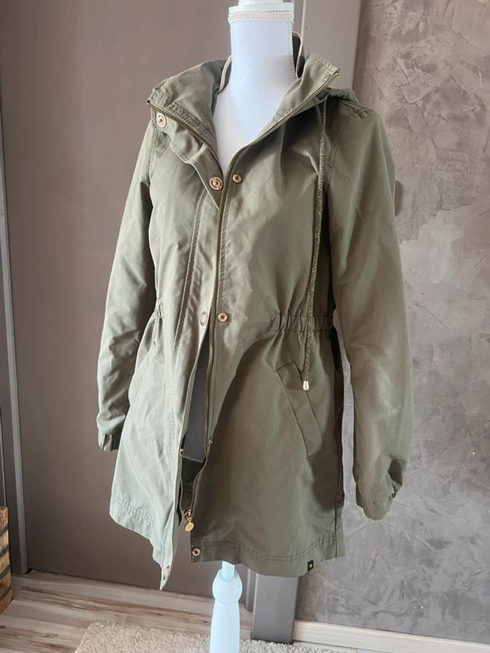 Manteau kaki