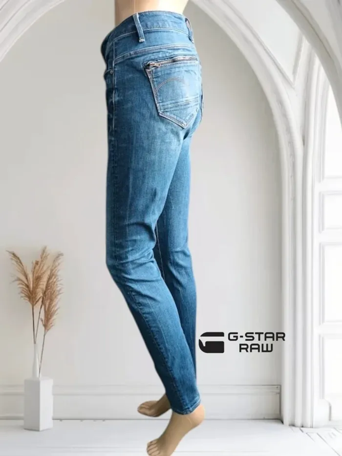 Jean G-Star raw coupe skinny mid ,taille mi-haute ,stretch