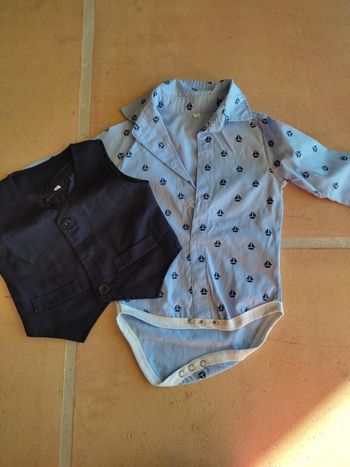 Lot bodie + gilet