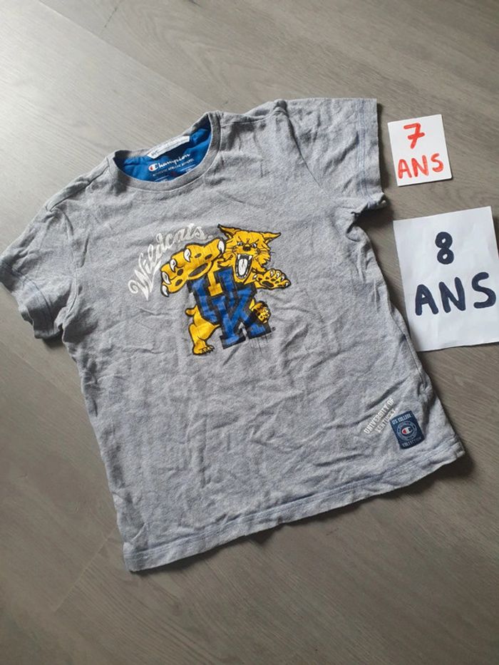 Maillot t-shirt 7/8ans garçon