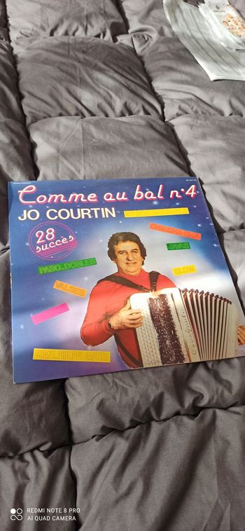 Disque 33 tours jo courtin