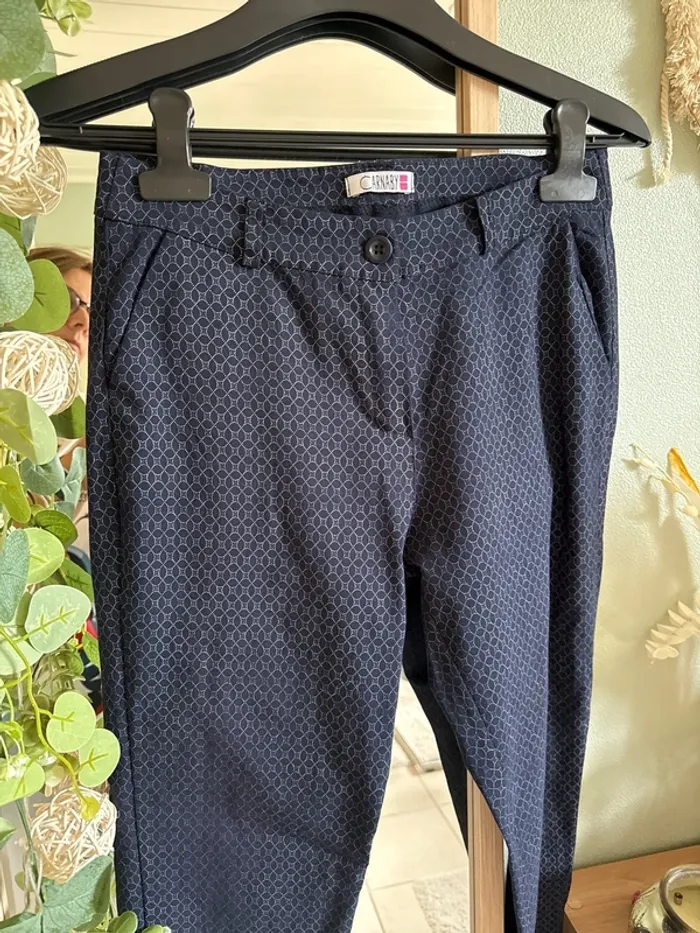 Pantalon toile chino femme 38/40 - photo numéro 3