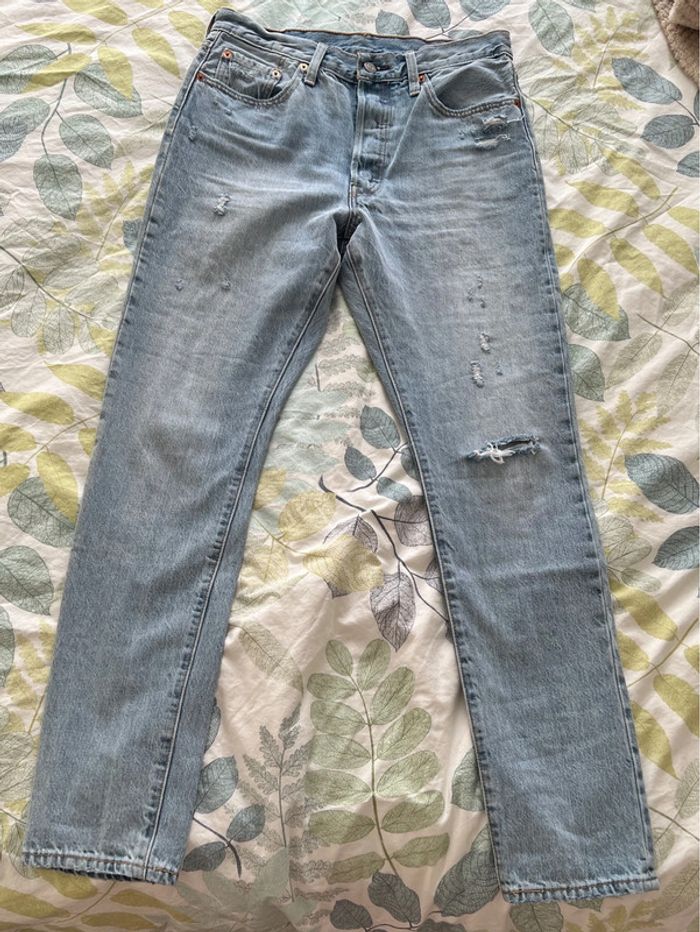 Levi’s 501 femme bleu délavé W29 L32