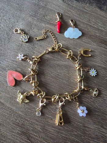 Bracelet Charms Doré '