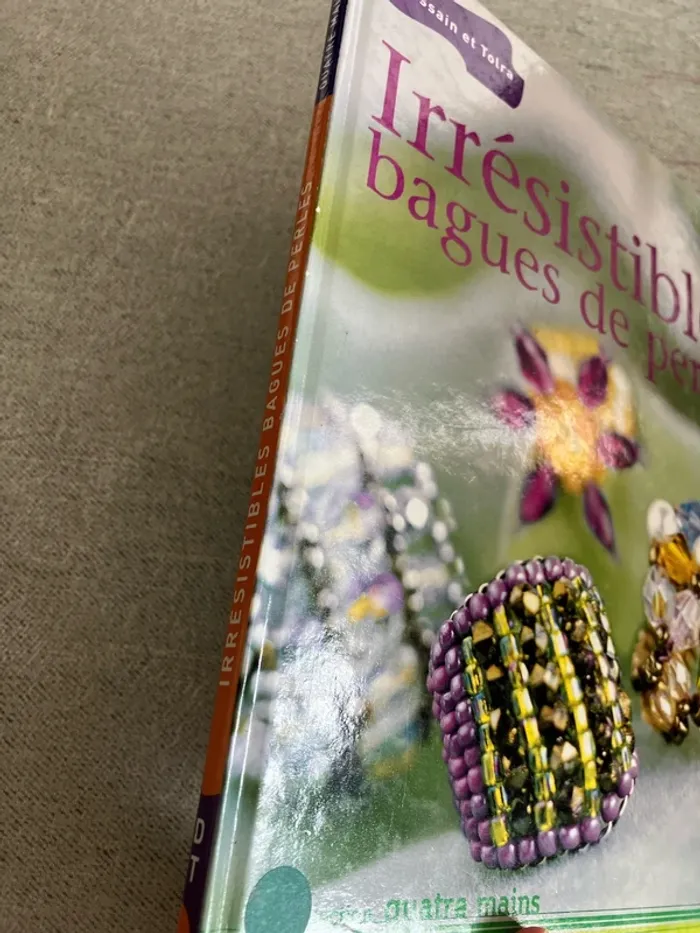Irrésistibles bagues de perles – Dessain et Tolra – Collection Quatre Mains - photo numéro 2