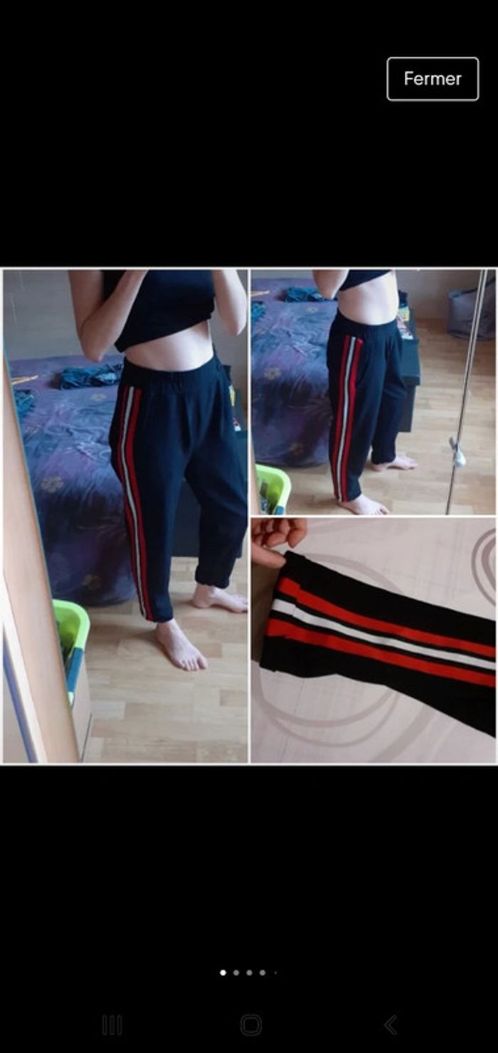 Pantalon élastique taille 38