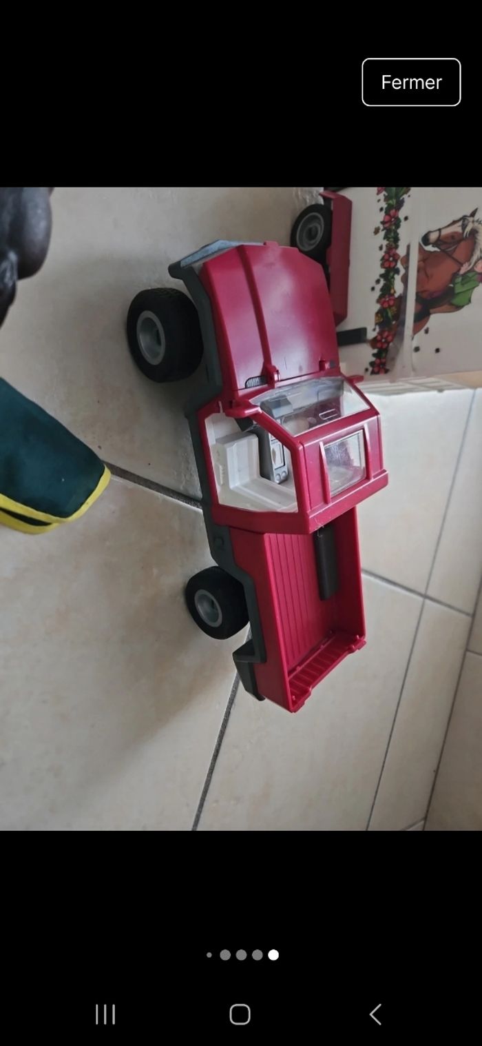 Lot véhicule + van + 2 chevaux Schleich - photo numéro 9