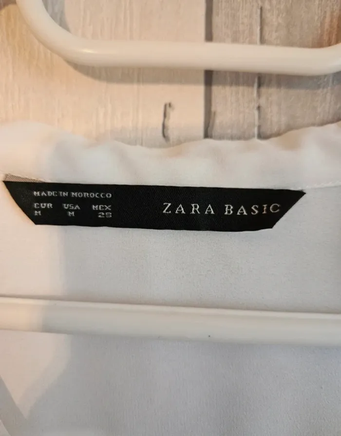 Blouse manches longues blanc taille M - photo numéro 2