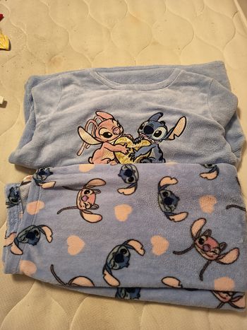 Pyjama Primark femme taille XL Disney Stitch en état satisfaisant 