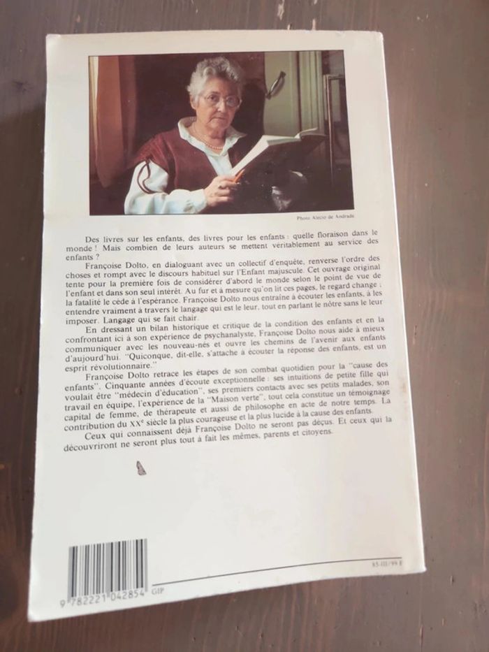 Livre La cause des enfants -Françoise Dolto - photo numéro 2