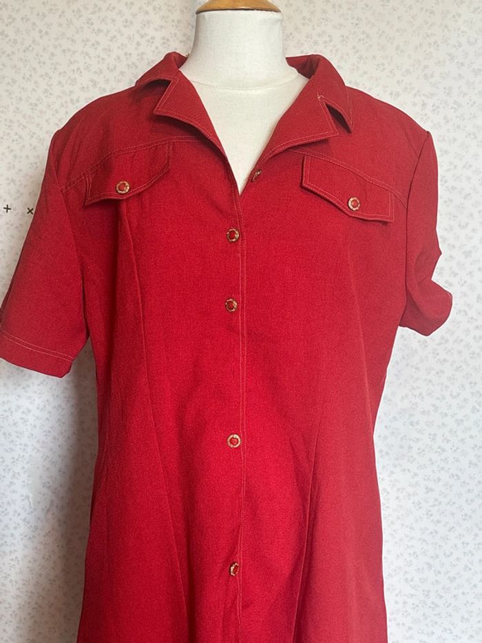 Magnifique robe vintage taille 40-42 - photo numéro 2