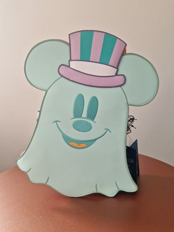 Sac à dos Loungefly Mickey et Minnie fantôme glow in the dark