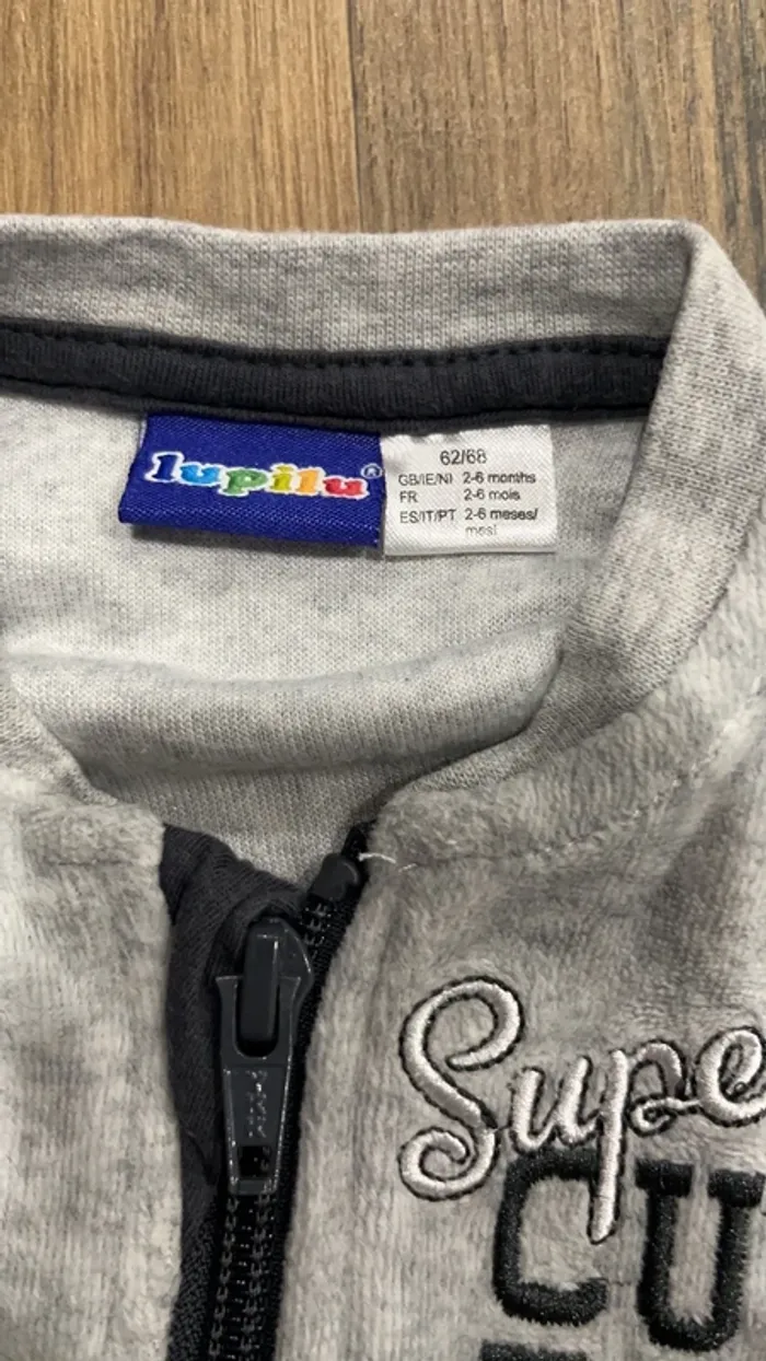 Ensemble veste jogging velours - photo numéro 4