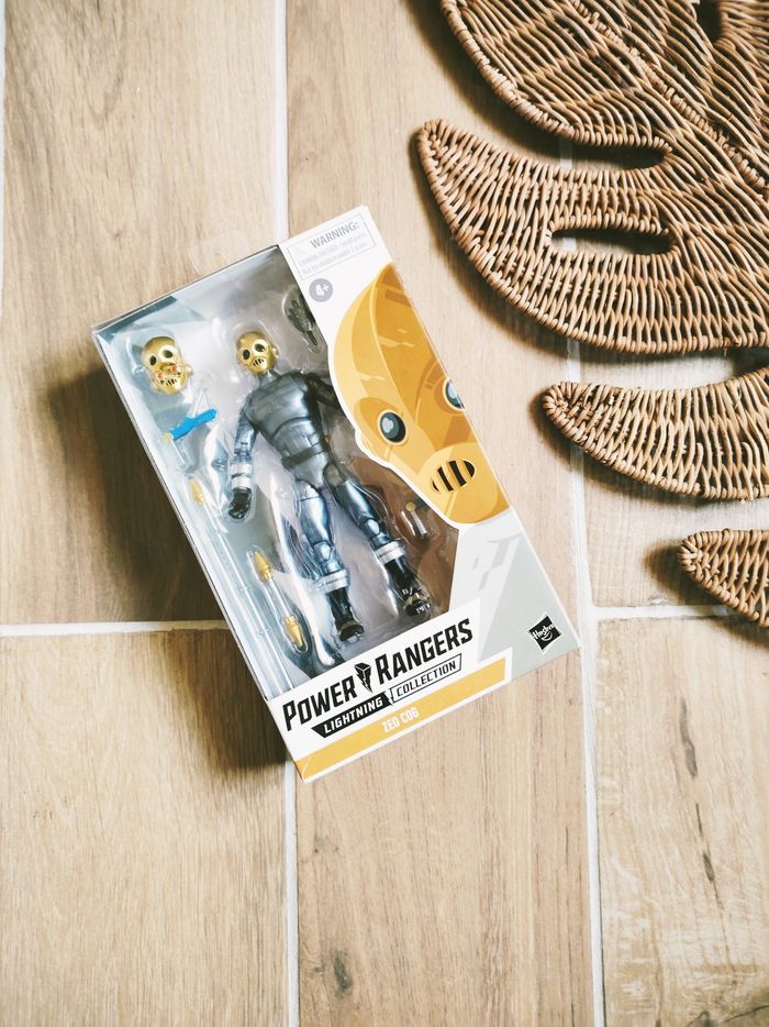🙅 Power rangers Zeo Lightning collection figurine Zeo Cog marque Hasbro