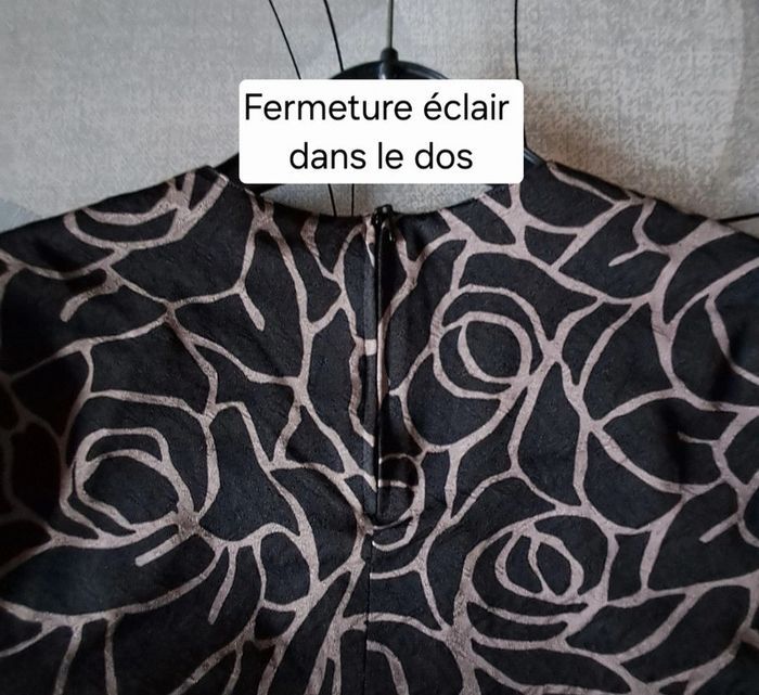 Robe mi  longue droite taille 42 - photo numéro 5