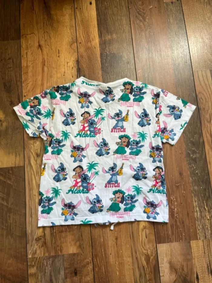 T-shirt 10 ans Disney Lilo et Stitch - photo numéro 2