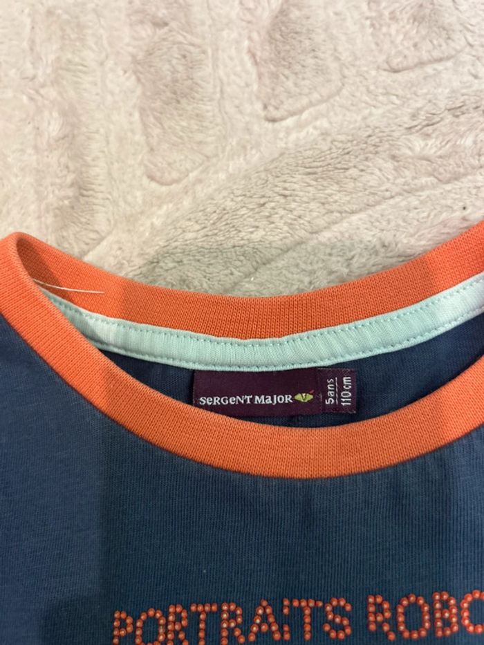 T-shirt Sergent major taille 5 ans - photo numéro 2