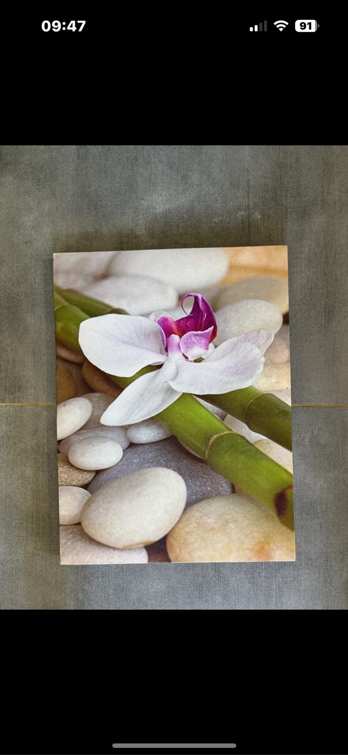 Tableau orchidée
