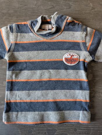 T-shirt manches longues cerf