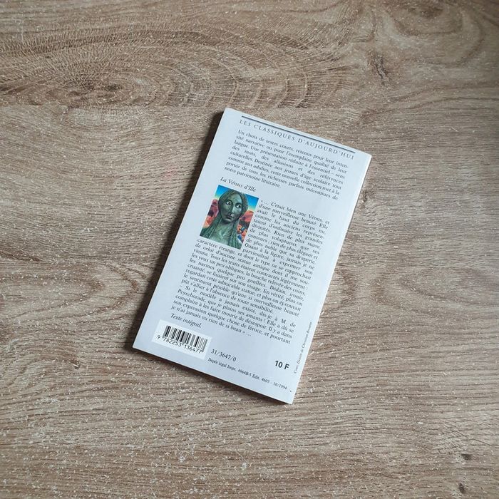 📚 Livre mérimée la venus d'ille #emyfleury_livres - photo numéro 2