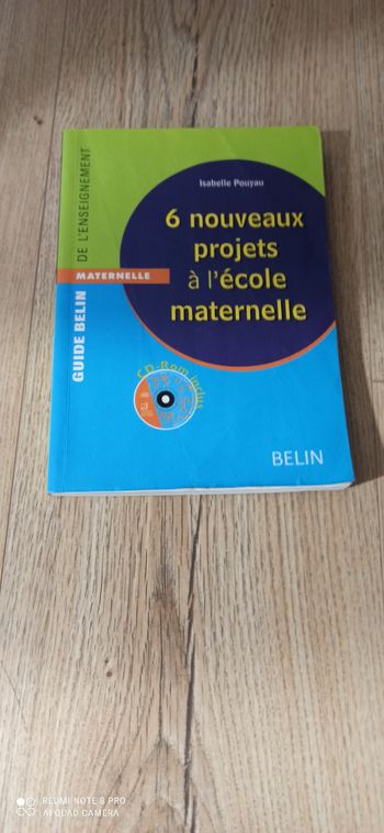 Livre 6 nouveaux projets à l école maternelle
