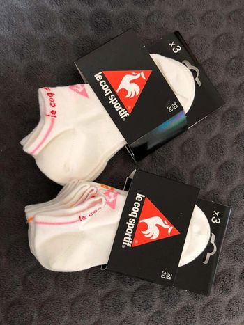 Lot  de 6  paires de  chaussettes