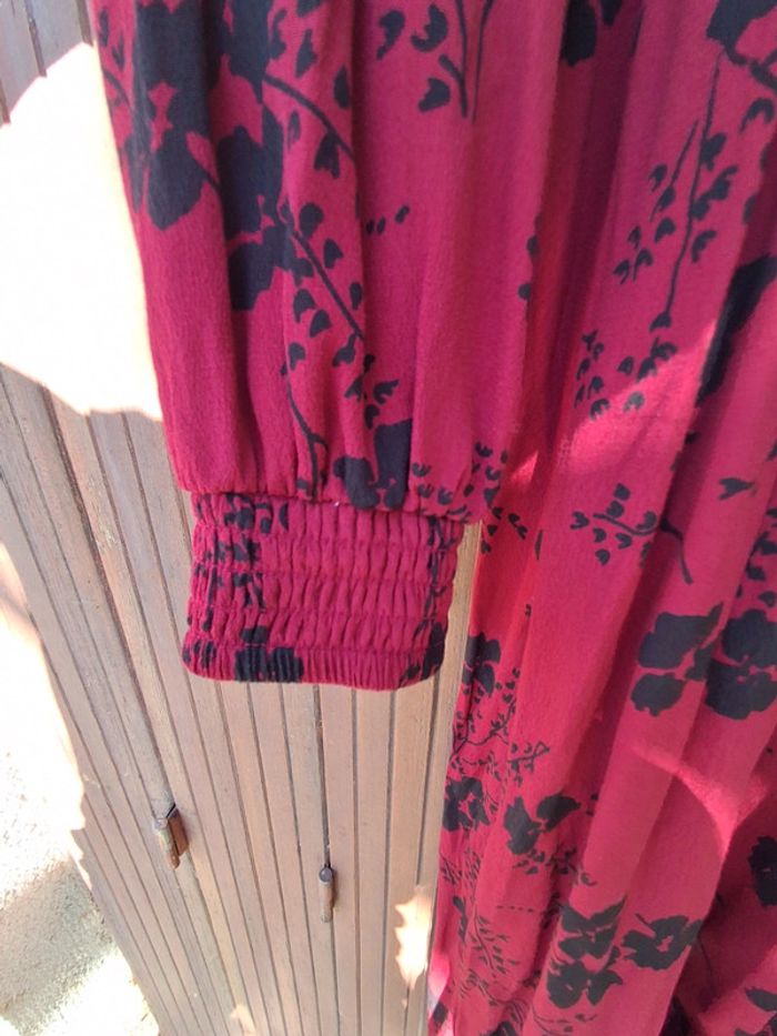 Robe midi manches longues Camaïeu taille 38 neuve - photo numéro 4